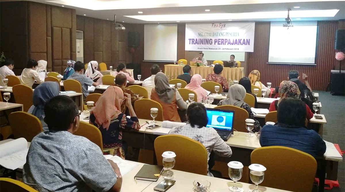 Kegiatan Training Perpajakan oleh TaxSys Indonesia