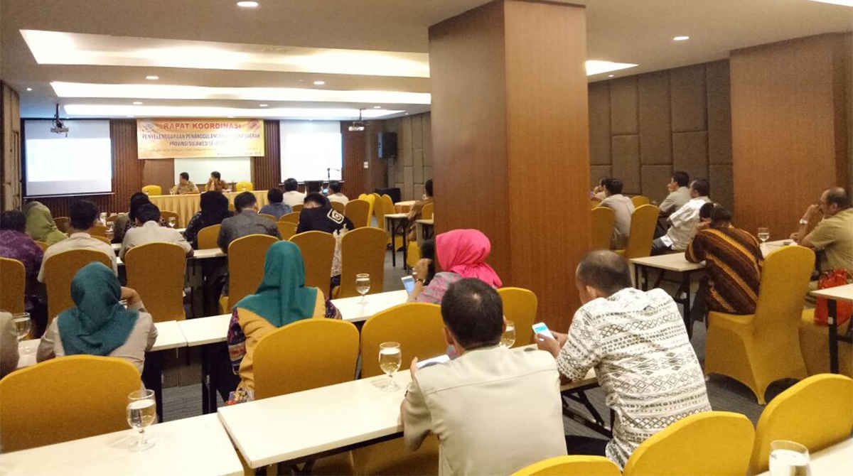 Rapat Koordinasi BPBD Provinsi Sulawesi Selatan