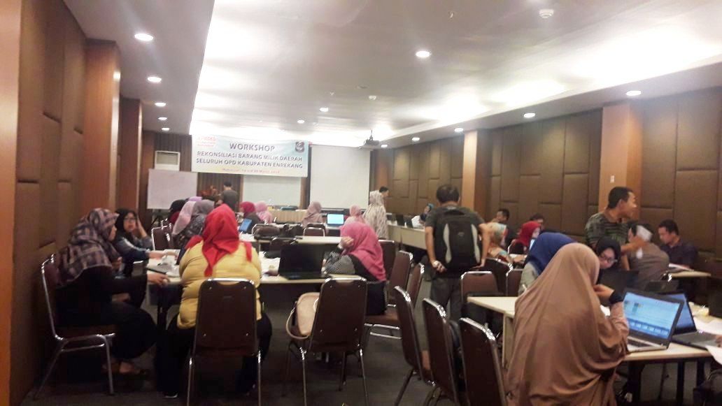 Workshop Rekonsiliasi Barang Milik Daerah Kabupaten Enrekang